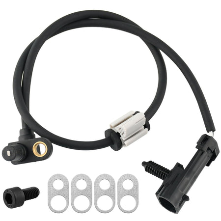 Front Wheel Speed ABS Sensor Fits for Chevrolet Blazer 1998-2005, GMC Jimmy 1998-2004-Wheel Speed ABS Assembly-2 Pack