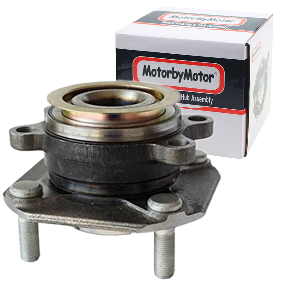 MotorbyMotor Front Wheel Bearing for 2007-2012 Nissan Sentra Wheel Hub w/4 Lugs (Non-ABS),513299