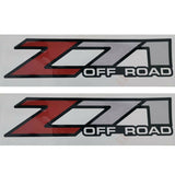 Z71 OFF ROAD Sticker Chevy Silverado GMC Sierra 2PCS
