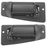 Pair Rear Outside Door Handle fit for Chevrolet Silverado Sierra Extended Cab