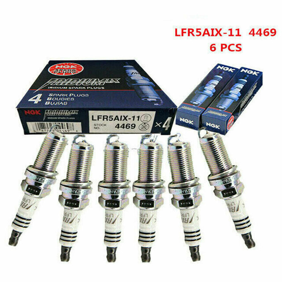 6PCS NGK Laser Iridium Spark Plugs for Nissan Frontier 4.0L V6 (2007-2014)