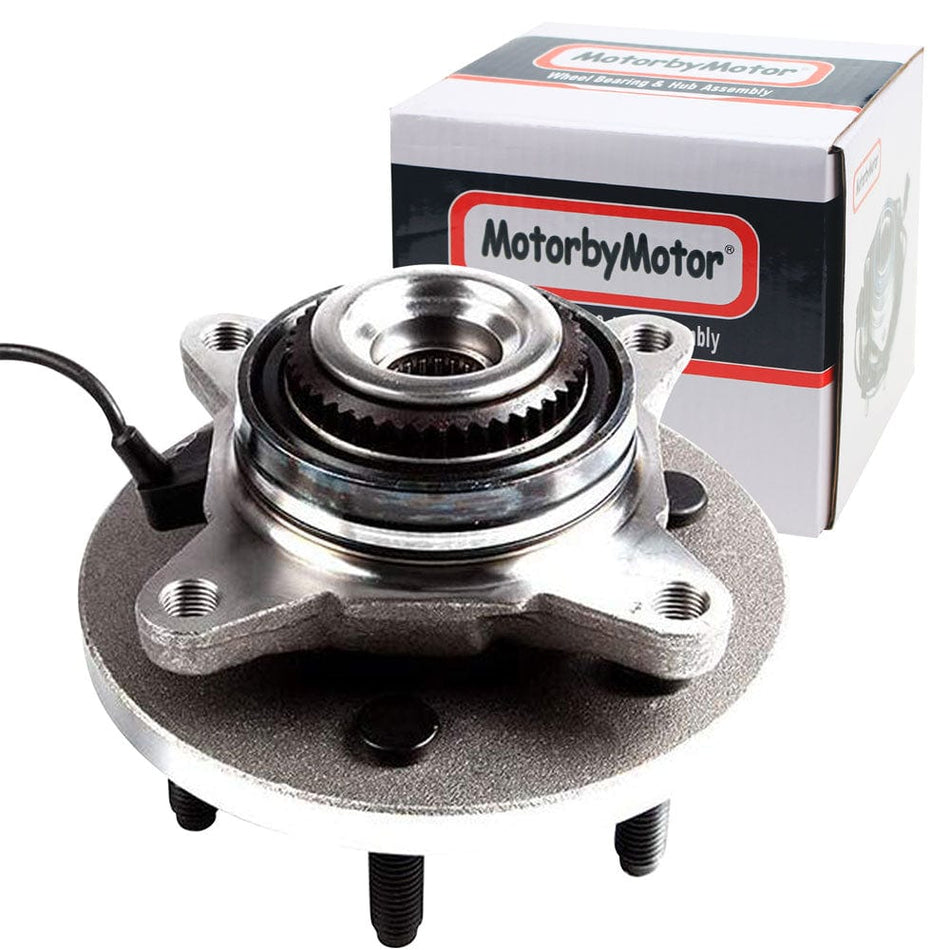 Front Wheel Bearing Fit 2010 Ford F-150 Wheel Hub w/ABS 6 Lugs 4WD, 515112