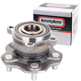 MotorbyMotor Rear Wheel Bearing Fits 2009-2014 Nissan Murano, 2011-2017 Nissan Quest Wheel Hub w/ABS, 5 Lugs 2WD 512407