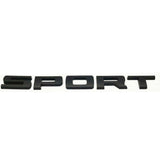 Dodge RAM SPORT Emblem Letter Matte Black 68312769AC