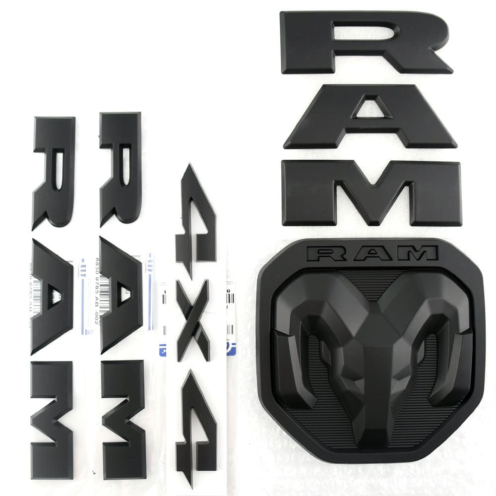RAM Emblem kit Grille Tailgate 4X4 Limited