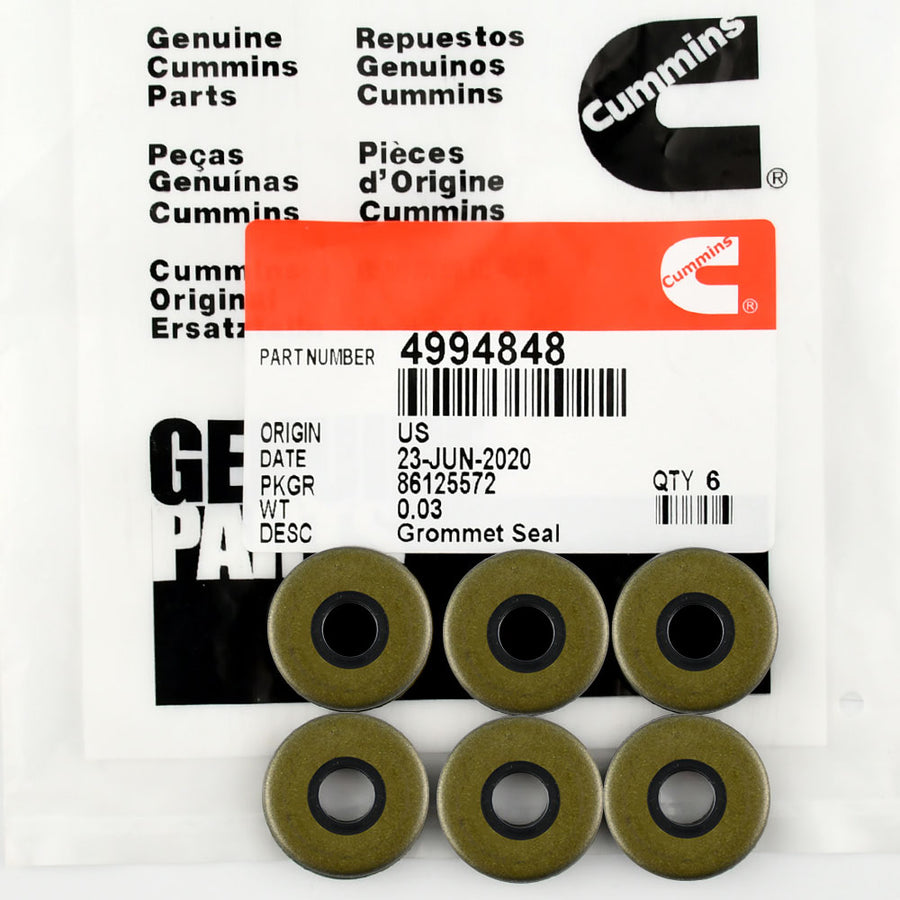 Cummins Tappet Cover Gasket W/ Grommet Seals Fit for 89-02 12V Dodge 5.9 3284623