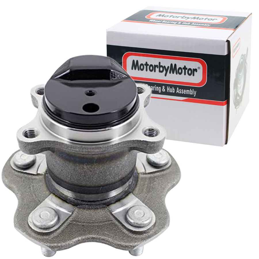 MotorbyMotor 512530 Rear Wheel Bearing & Hub Assembly Fits for Nissan Sentra 2013 2014 2015 2016 2017 2018 2019 Wheel Hub w/5 Lugs