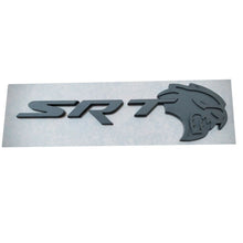 Load image into Gallery viewer, Dodge Challenger Charger SRT Hellcat Emblem 3D Nameplate Matte Black
