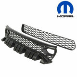 Mopar For 15-19 Dodge Charger SRT Scat Pack Daytona Upper Grille w/Bezels Dual Inlets 68417505AB