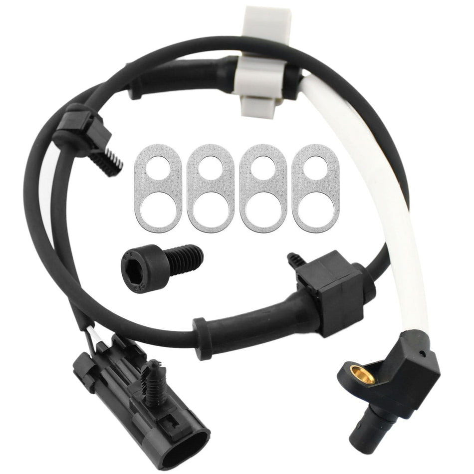 2 Pack Front Wheel Speed ABS Sensor Fits forChevrolet Avalanche Suburban 2500, Silverado 1500 2500, GMC Sierra 1500 2500, Yukon XL-Wheel Speed ABS Assembly