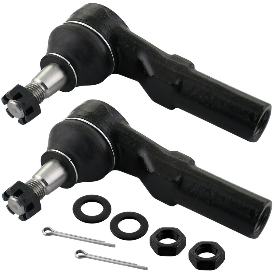 Front Outer Tie Rod End Fits for Dodge Ram 1500 2500 3500-Outer Tie Rod End Links-2 Pack