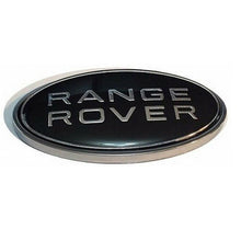 Load image into Gallery viewer, Range Rover Emblem Oval Badge Replacement - Black and Silver