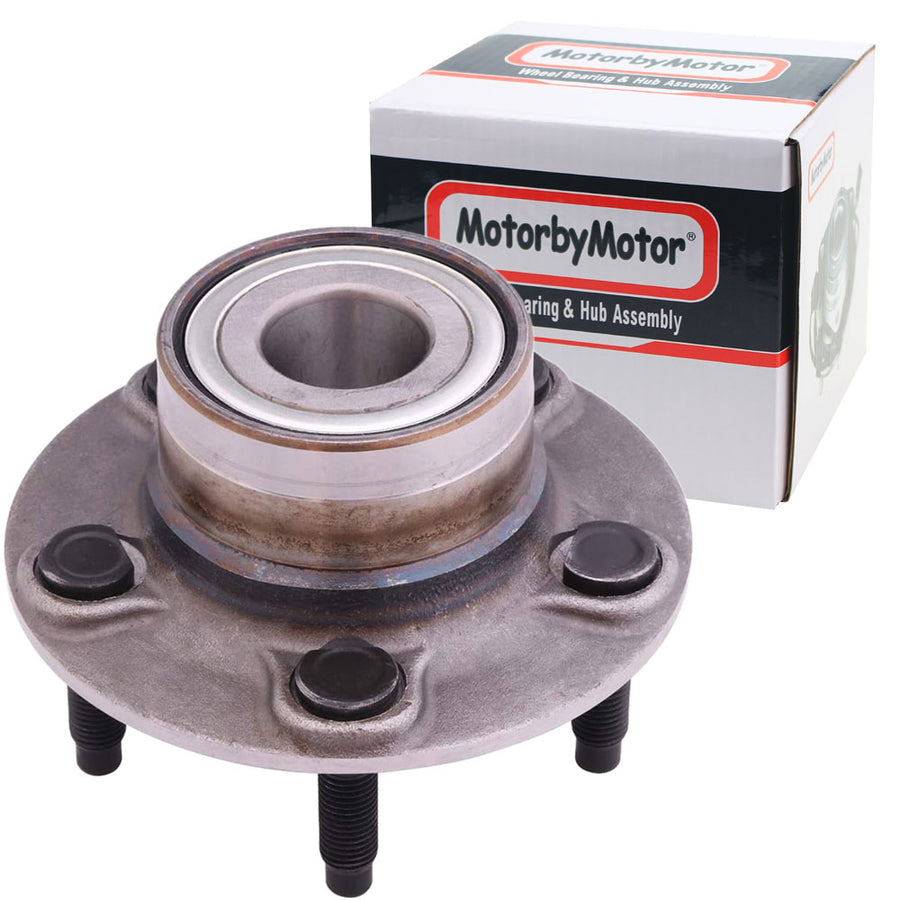 Rear Wheel Bearing and Hub Assembly 1990-2007 Ford Taurus, 1990-2004 Mercury Sable Wheel Hub w/5 Lugs [FWD, Non-ABS]-512164