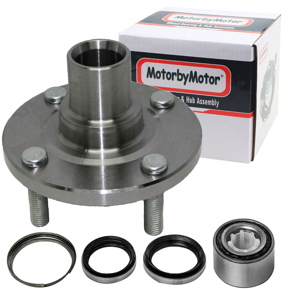 Front Wheel Bearing Fit 1988-2002 Toyota Corolla, 1998-2002 Chevy Prizm, 1993-1997 GEO Prizm Wheel Hub w/4 Lugs,518507