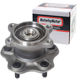 MotorbyMotor 512201 Rear Wheel Bearing Hub Assembly Fit for 2002-2006 Nissan Altima, 2004-2008 Nissan Maxima, 2004-2009 Nissan Quest Wheel Hub w/5 Lug, w/ABS