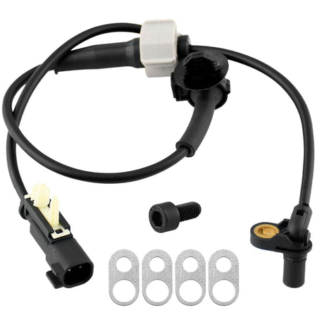 Front Wheel Speed ABS Sensor Fits for Cadillac Escalade XTS, Chevrolet Silverado 1500 Suburban Tahoe, GMC Sierra 1500 Limited Yukon XL-Wheel Speed ABS Assembly 2 Pack