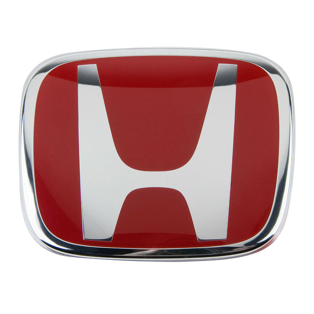 Honda Civic Emblem 75700-SYY-003, Red – AFA-Motors