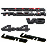Toyota Tacoma V6 Limited 4X4 Emblem OVERLAY 6pcs