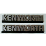 Kenworth Emblem Plate Metal Nameplate Chrome K2811348