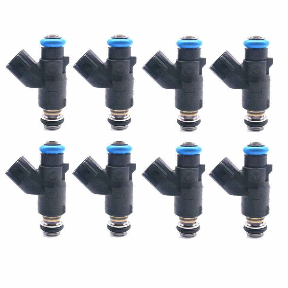 42LB Genuine ACDelco 8X Fuel Injectors For GMC Chevy 6.0L V8 OEM 12613412