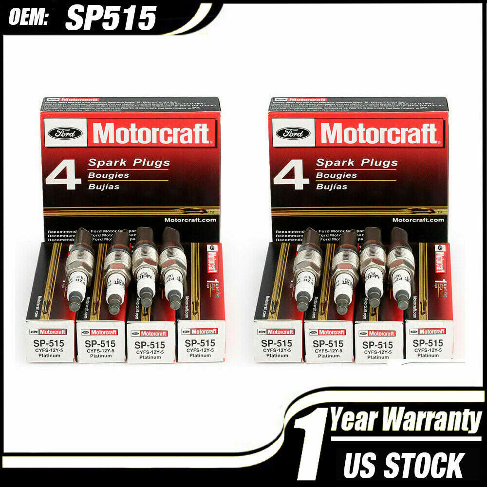 Motorcraft Spark Plugs PZH14F SP-515 SP515 for Ford Lincoln Mercury 5.4L 8PC