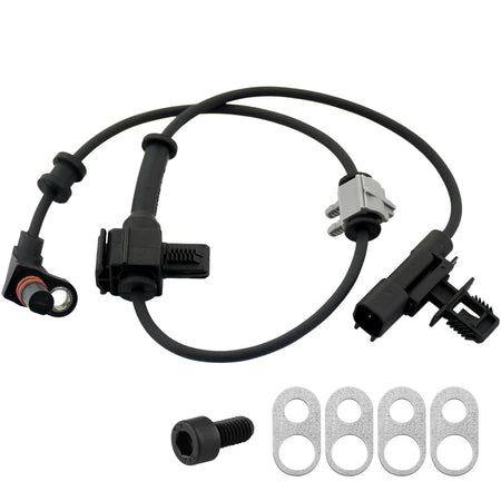 Front Wheel Speed ABS Sensor Fits for Chevrolet Silverado 3500 2011-2019, GMC Sierra 3500 2011-2019-Wheel Speed ABS Assembly-2 Pack