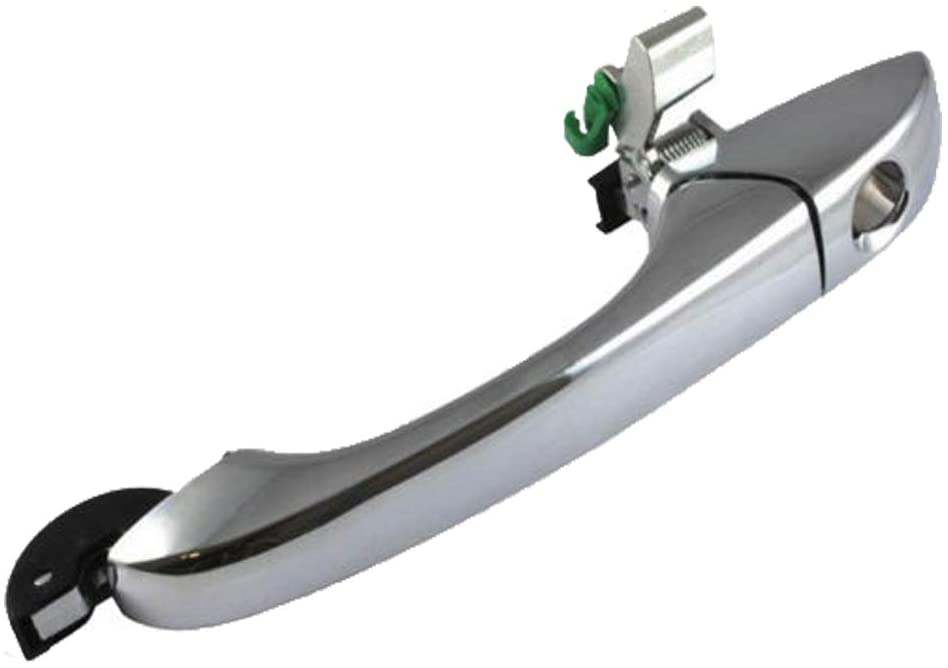 Chrome Exterior Door Handle for 2005-2010 Chrysler 300 Front Left Side Outside Door Handle fit 2005-2008 Dodge Magnum Replacement Outer Driver Side 4589009AD