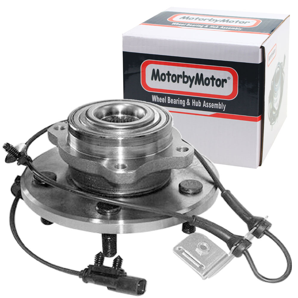 MotorbyMotor Front Wheel Bearing  for 2007 2008 Chrysler Pacifica Wheel Hub w/5 Lugs, w/ABS-513261