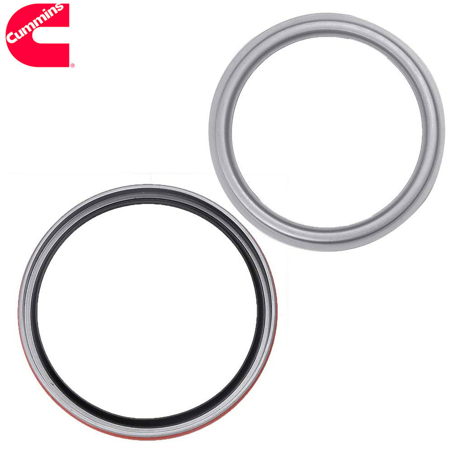 New Cummins Rear Main Crankshaft Oil Seal w/ Steel Installer 3925529 5.9 12V 24V