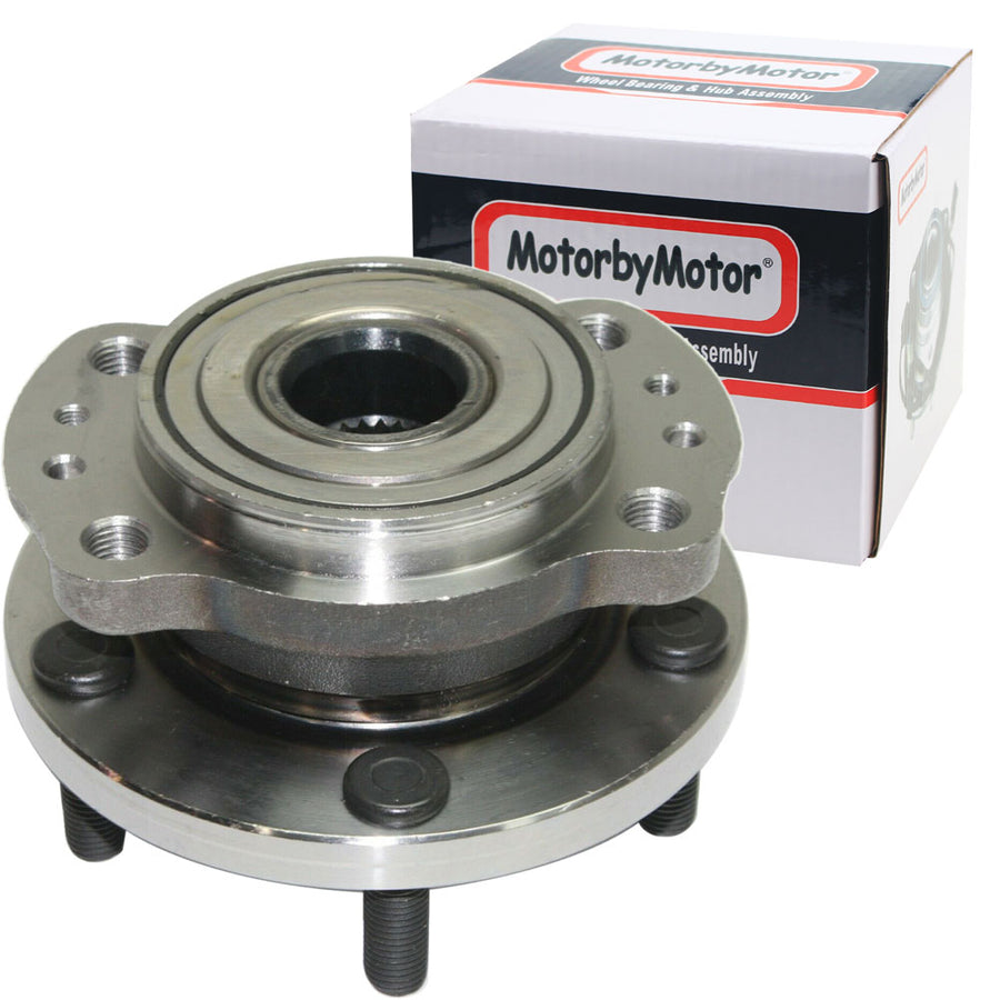 Rear Wheel Bearing & Hub Assembly Fits for Chrysler Town & Country 1997-2004, Dodge Grand Caravan 1997-2004 Wheel Bearing w/5 Lugs-512157