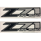 Z71 OFF ROAD sticker Chevy Silverado GMC Sierra 4x4 - set of 2