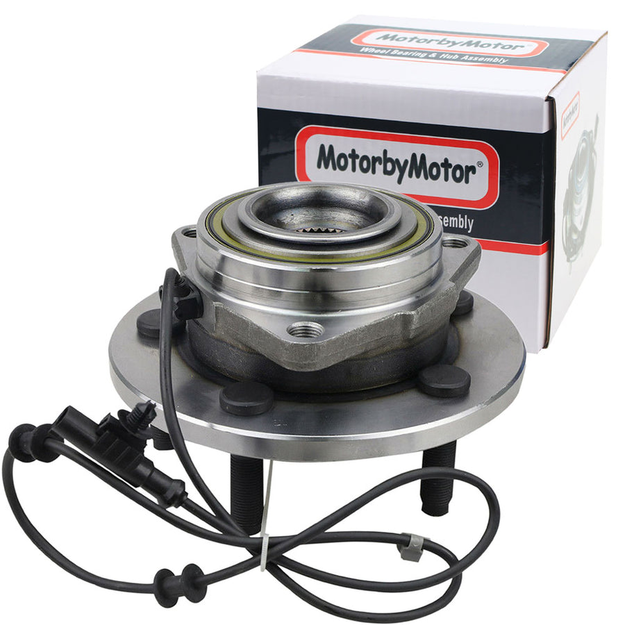 Front Wheel Bearing Hub Assembly fit for 2004 2005 Dodge Durango Hub Bearing w/5 Lugs W/ABS, Replace 513207