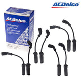 ACDelco GM Spark Plug Wire Set with Heat Shields Original Equipment 9748HH