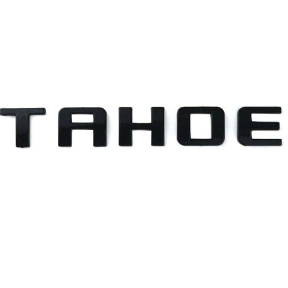 Chevrolet TAHOE Emblem Letter Matte Black 15825693