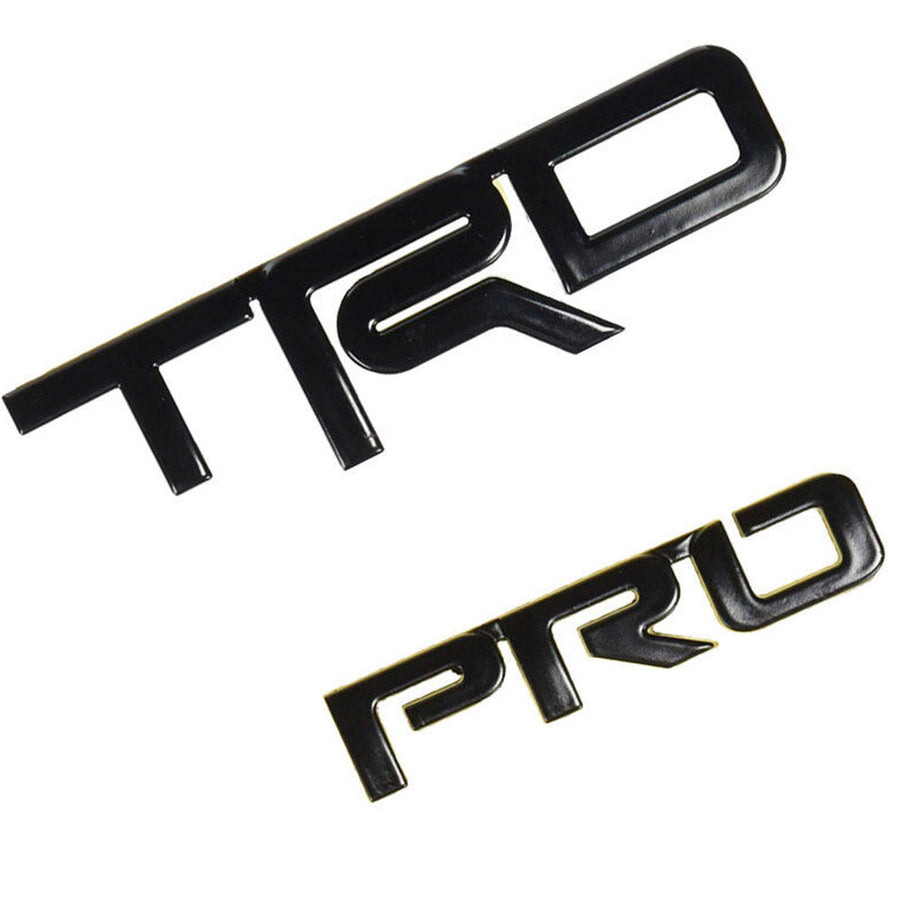TRD Logo Sticker for All Cars, Metal (Red) : Amazon.in: Car & Motorbike