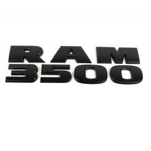 Load image into Gallery viewer, Dodge Ram 3500 Emblems Matte Black