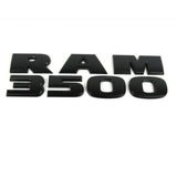 Dodge Ram 3500 Emblems Matte Black