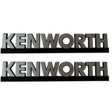 KENWORTH Emblem Plate Metal Logo Pair