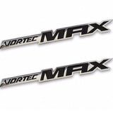 Chevrolet Silverado Vortec Max Emblem Chrome Black