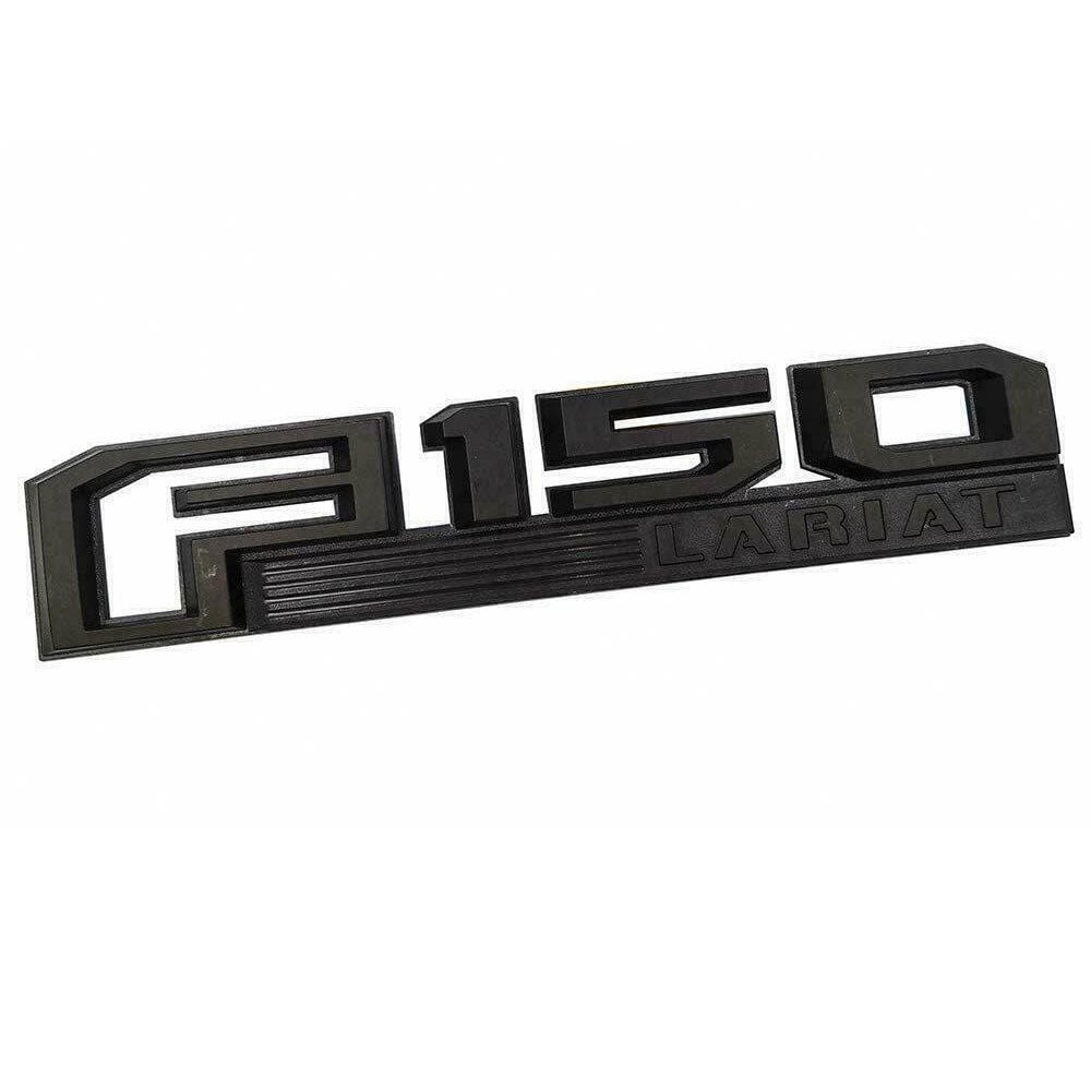 Ford F-150 Lariat Fender Side Emblems Black GL3Z-16720-E 2015-2020