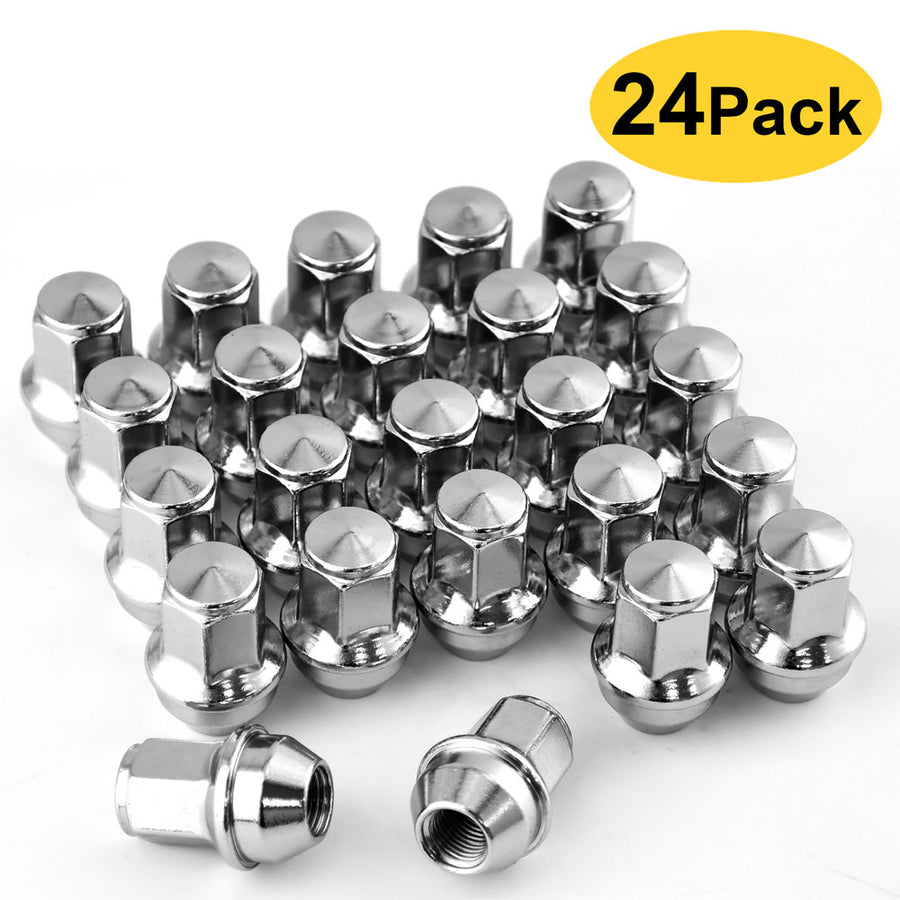 M14x2.0 Chrome Lug Nuts for Ford F-150/Expedition 2004-2014