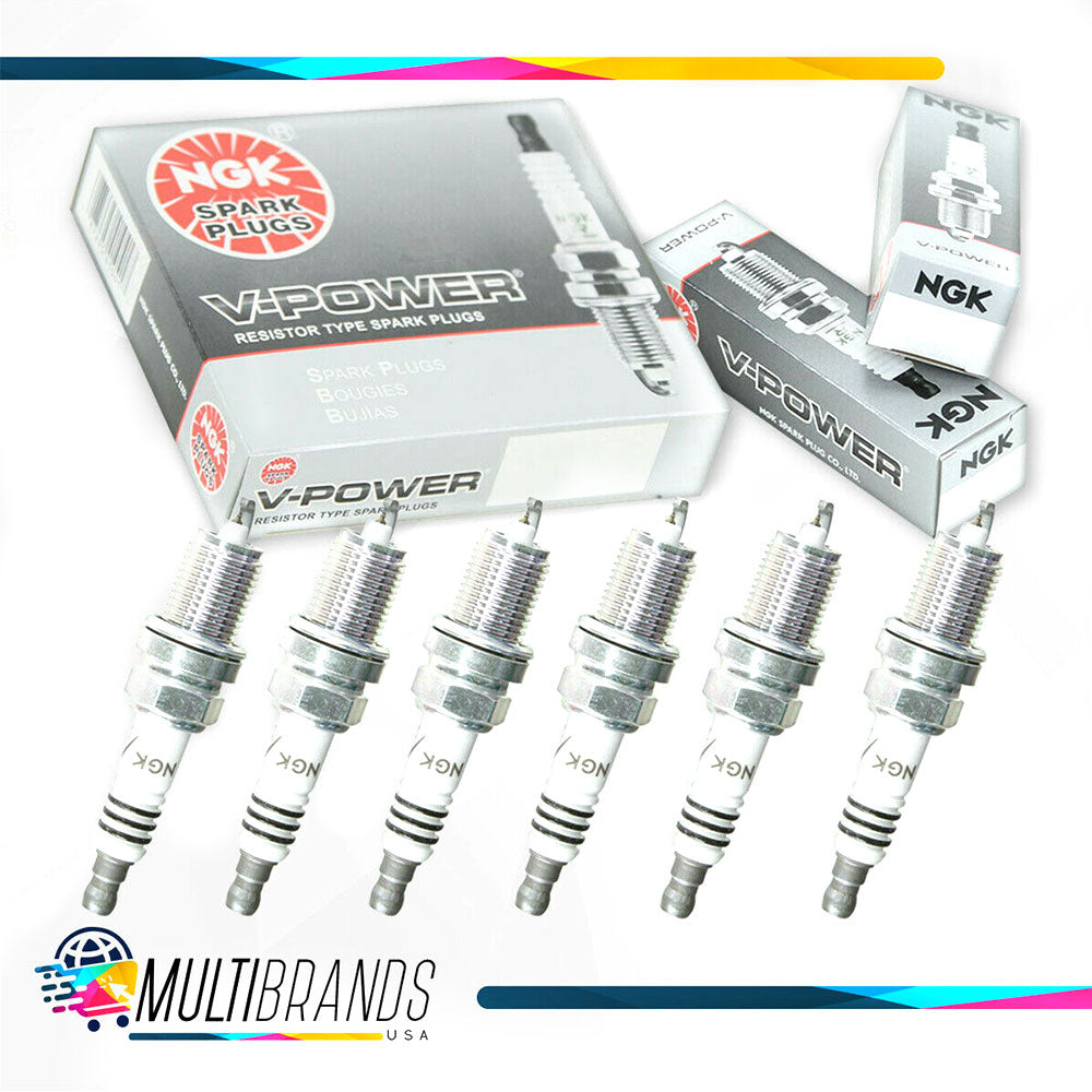 Set of 6 NGK 2262 ZFR5F11 V-Power Spark Plugs GENUINE