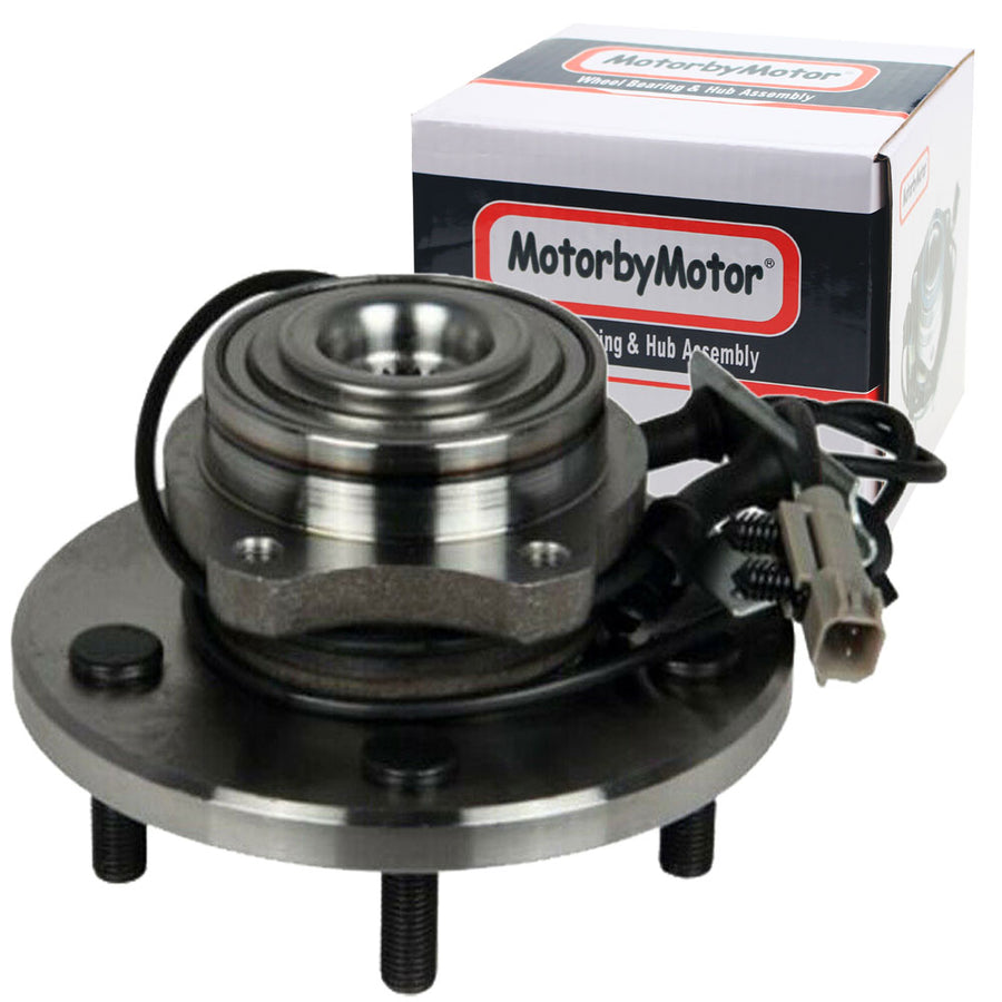 MotorbyMotor Front Wheel Bearing for 2004-2006 Chrysler Pacifica Wheel Hub w/5 Lugs, w/ABS-513201