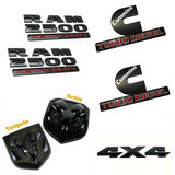 Dodge Ram Emblem kit - Grille Tailgate Ram 2500HD Cummins 4X4