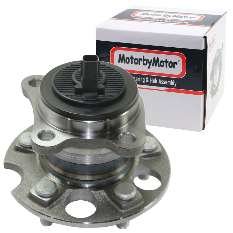 MotorbyMotor 512422 Rear Right Side Wheel Bearing & Hub Assembly Fits for 2009-2016 Toyota Venza Wheel Hub w/5 Lugs (2WD, FWD)-Passenger Side