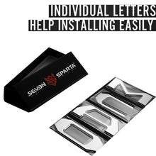 Load image into Gallery viewer, Toyota Tacoma Emblem Rear Tailgate Insert Letter Sticker Chrome
