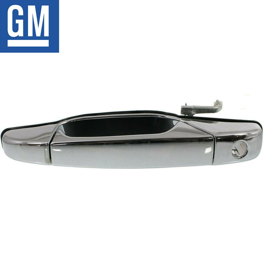 GM Door Handle For 2007-2013 Chevrolet Silverado 1500 Chrome Front Left Outer