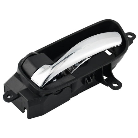 Front or Rear Interior Door Handle Fits for 13-18 Nissan Altima,13-19 Nissan Pathfinder, 15 Nissan Titan, 14 Nissan Armada, 15-19 Nissan Murano Inside Car Door Handle (Chrome with Black Backing)