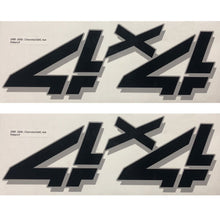 Load image into Gallery viewer, Chevrolet Silverado 4x4 decals Sticker set of 2