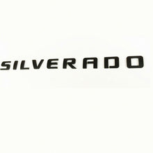Load image into Gallery viewer, Chevy SILVERADO Emblem letter Badge Gloss Black